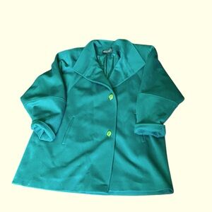 Vintage Portrait brand wool peacoat - size 2XL